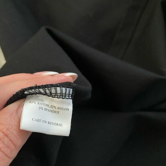 Chanel 3/4 sleeve black top, S - Picture 12 of 12